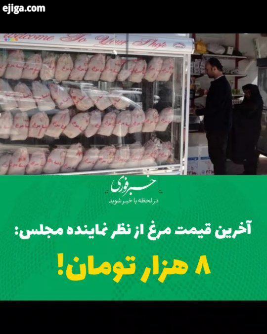 آخرین قیمت مرغ از نظر نماینده مجلس: هزار تومان سید شمس الدین حسینی نماینده مجلس شورای اسلامی