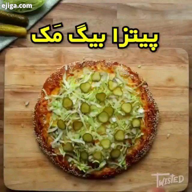 پیتزا بیگ یکی از پر ملات ترین پیتزا هایی هست که دیدم یه سری بین این همه مواد ژامبون سالامی هم