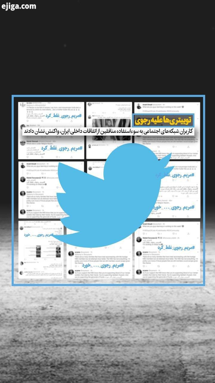 کاربران شبکه های اجتماعی به سوءاستفاده منافقین از اتفاقات داخلی ایران دعوت به شورش، واکنش تند نشان