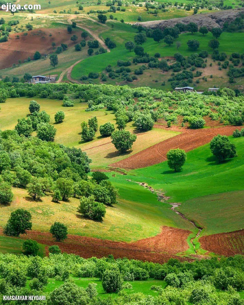 طبیعت زیبای منطقه بسطام شهرستان الشتر استان لرستان در چهل سه کیلومتری شمال  خرم آباد در قسمت غر :: ایجیگا