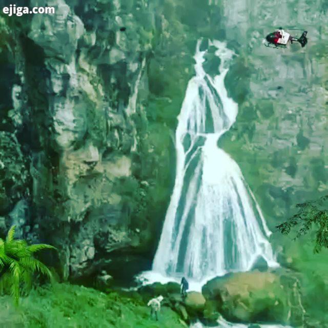 آبشار عروس پرو در یک روز گرم تابستان انتخاب زاویه خوب برای دیدن...