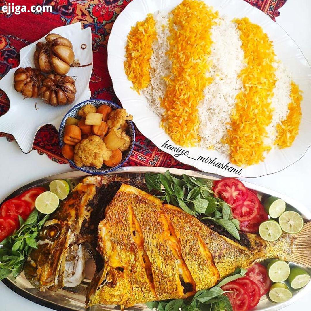 یه خوش آمد میگم به دوستانی که تازه به جمع ما اضافه شدن اول بگم که مراحل پخت این ماهی شکم پر رو توی