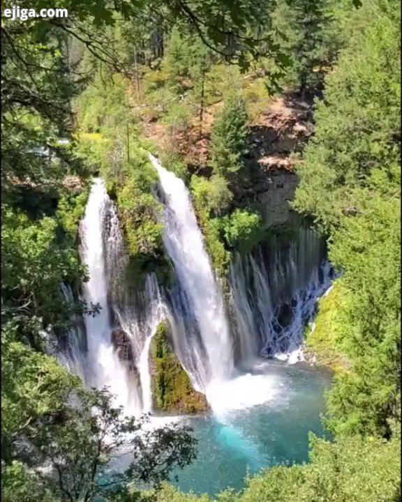 آبشار ایران زیبا طبیعت جهان طبیعتگردی آب جنگل درخت سرسبز بهار گردش گردشگری