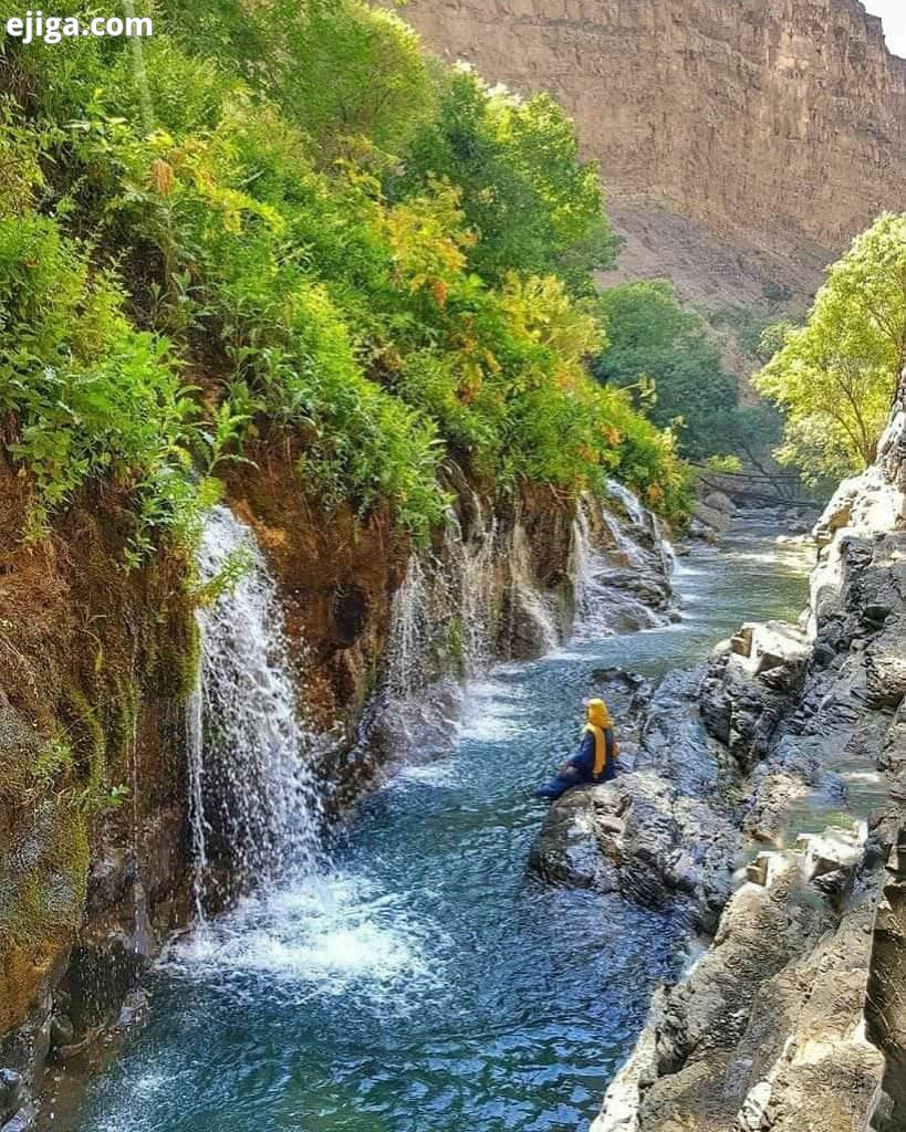 آبشار هفت چشمه کرج ، کیلومتر ۱۵ جاده چالوس، حوالی روستای ارنگه استان البرز  آبشار هفت چشمه ارنگه جا :: ایجیگا