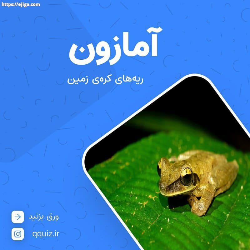 آمازون ورق بزن بخون پر از آب پر از درخت پر از منابع پر از جاندار پر از...نقشه دقیقی از داخل جنگل