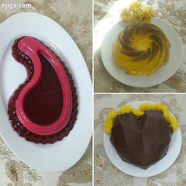 ژله های دلبر ژله ژله بستنی ژله مجلسی ژله چرخشی ژله تخم شربتی قلب سورپرایز ژله شیک