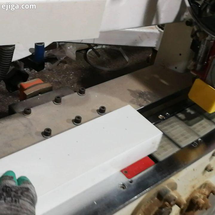 تست کار سوبل با دستگاه لبه چسبان فول پایون NB7CJ payon edge bander woodworkingmachinery nanxing pane