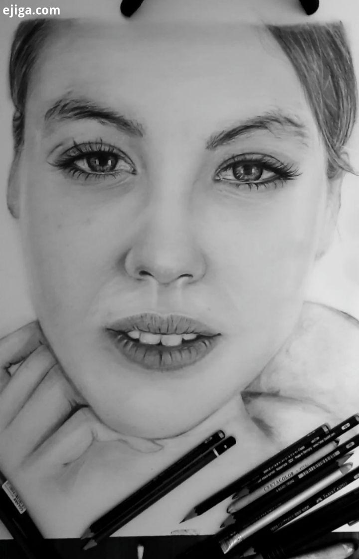 چهره سیاه قلم دخترانه دخترونه نقاشی چهره نقاشی با مداد نقاشی طراحی چهره مداد نقاشی مدرن هنر طراحی