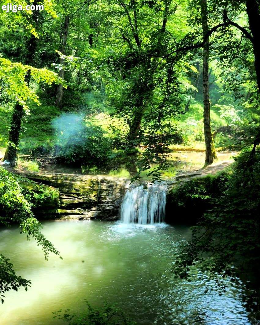 زندگی جاریست مانند آبشاری زیبا اگر خودت را رها کنی راحت به منزل میرسی زندگی برگ بودن در مسیر باد نیس