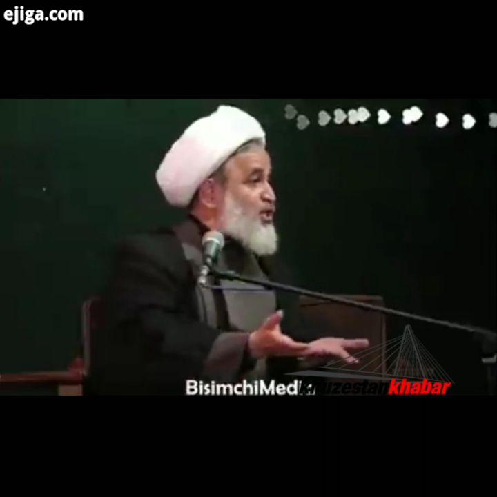 حجت الاسلام علیرضا پناهیان: اگر من بودم به استاندار اون منطقه نفت خیز، گاری می بستم، آب ببره برای مر
