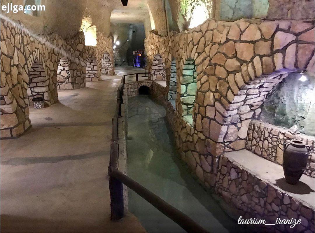 Kariz Underground City شهر زیرزمینی کاریز ایران کیش دریا شهر زیر زمینی کاریز کیش سفر من خلیج همیشگی
