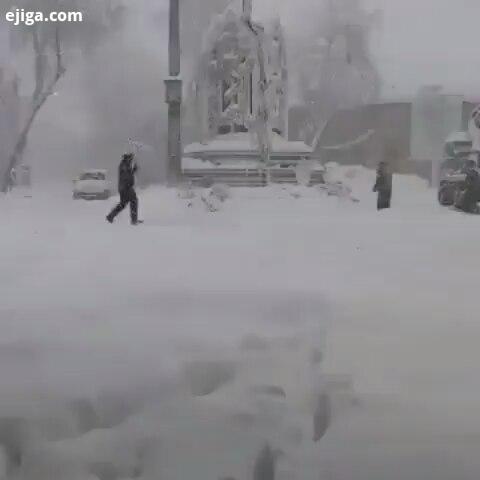 این هم انزلی زیبا در برف امیدوارم مردم ایران این روزهای برفی سالم سلامت طی کنن anzali setad Ta