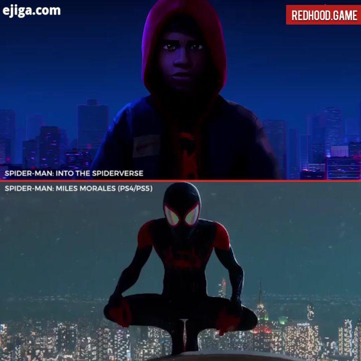 ?بازسازی انیمیشن مردعنکبوتی در بازی spider man: miles morales...گیمر گیم game gamer پلیاستیشن بازی