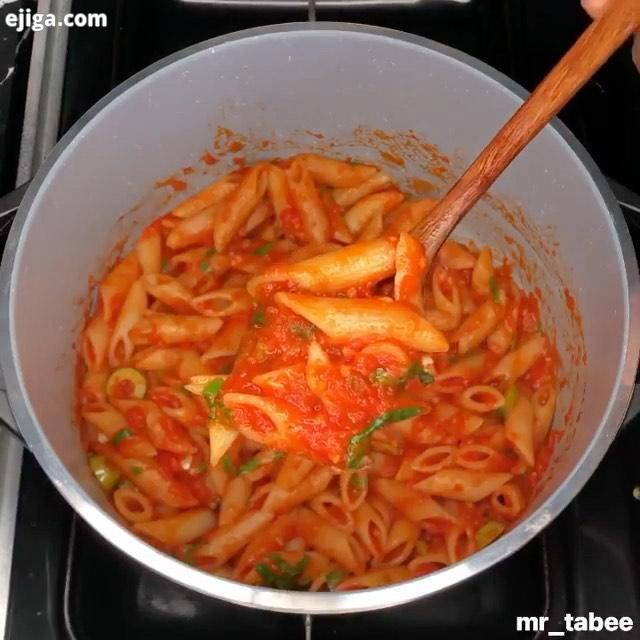 mr tabee پاستای سلامت..مواد لازم برای نفر گوجه عدد پاستا ۲۵۰ گرم روغن زیتون قاشق غذا خوری زیتو