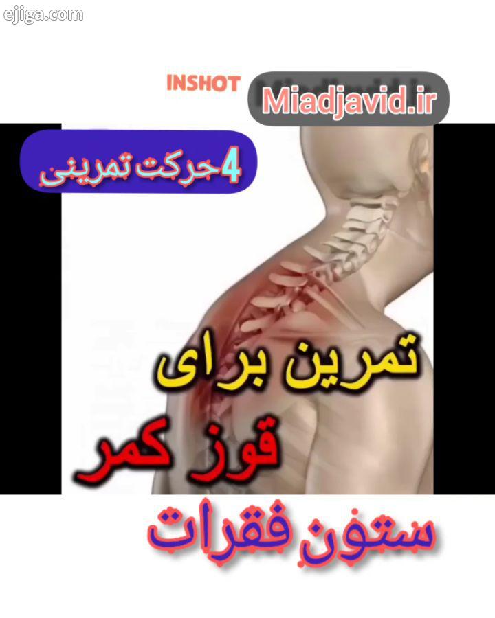 چند حرکت تمرینی برای رفع عارضه گودی کمر ستون فقرات شما چقدر دچار این مشکل هستید...برام بنویس...???