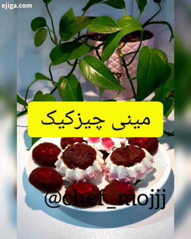 چیزکیک مژ مینی چیزکیک مژ ، امیدوارم تا الان اموزشارو دوست داشته باشین امروز طرز تهیه چیز کیک رو میزا