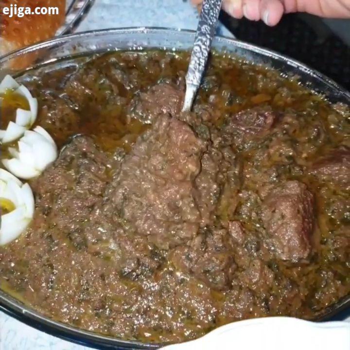 الان فصل خوردن این خورشت خوشمزه است خورشت گردواسفناج مواد لازم: اسفناج: گرم مغزگردو: گرم گوشت خورشتی