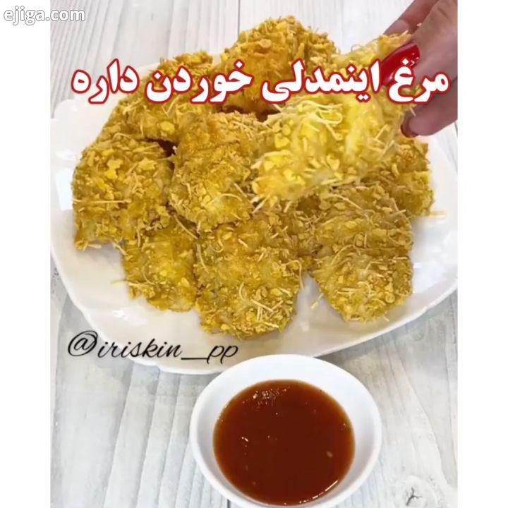 قلب بی رنگمونو قرمز کنید لااااام گلم فیله مرغ 350 400 گرم پودر سوخاری پولکی ذرت 100 گرم cheese پنیر