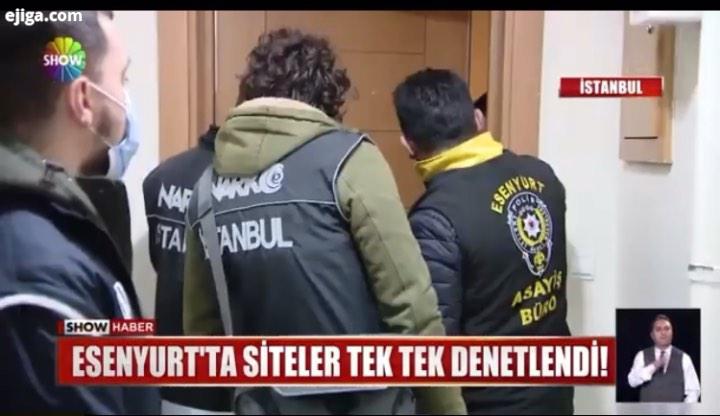 بازرسی خانه به خانه در اسنیورت پلیس ترکیه به منظور مبارزه با قاچاق توزیع مواد مخدر نیز مبارزه با قاچ