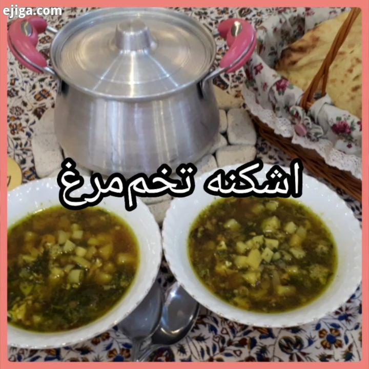 اشکنه تخم مرغ به روش سنتی اشکنه یه غذای ساده فوری مقویه گزینه خوبی برای شام صبحانه من امروز صبحانه