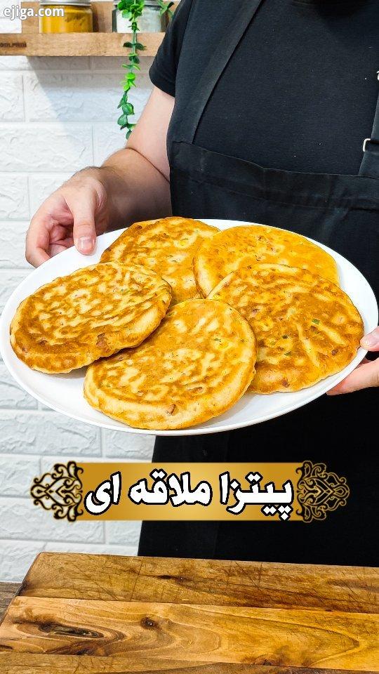 پیتزا بدون فر سه سوته ترین پیتزای ممکن رو آوردم البته نون پیتزا هم میشه دیگه آسون تر ازین نداریم این